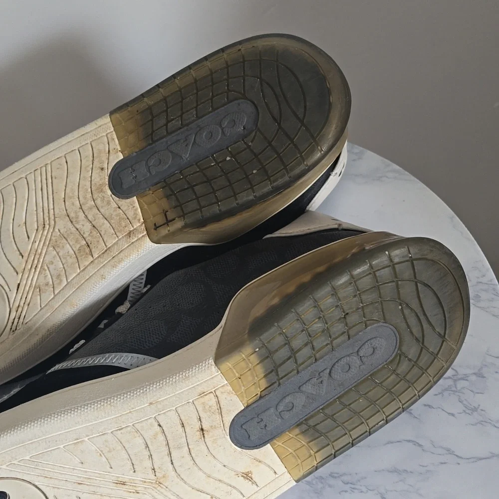 Coach 1941 Black Citysole Signature Court Sneakers - Picture 11 of 11